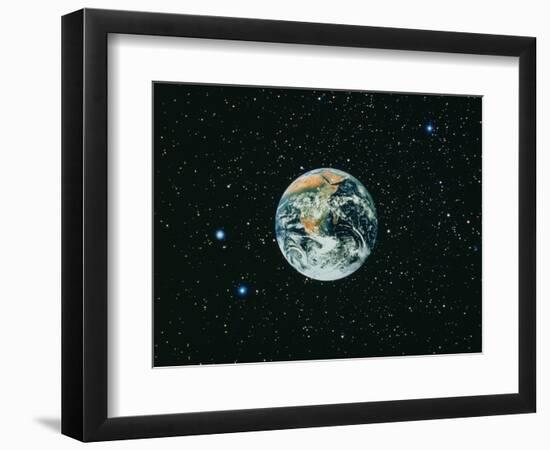 The Earth Seen From Apollo 17-null-Framed Premium Photographic Print