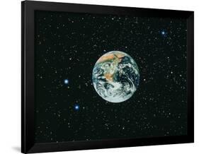 The Earth Seen From Apollo 17-null-Framed Premium Photographic Print