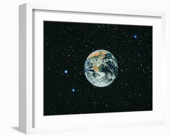 The Earth Seen From Apollo 17-null-Framed Photographic Print