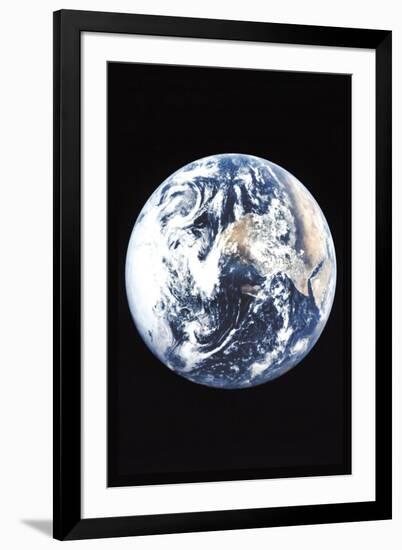 The Earth-null-Framed Art Print