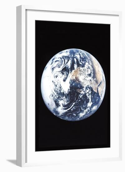 The Earth-null-Framed Art Print