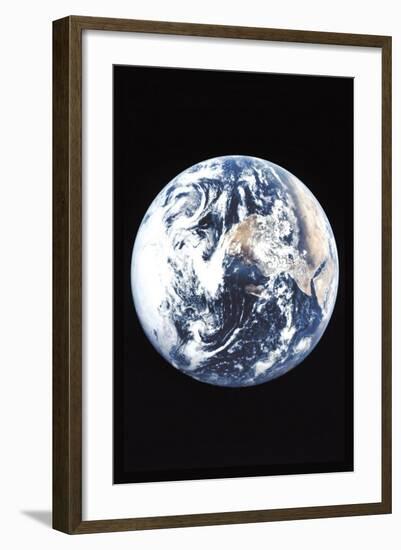 The Earth-null-Framed Art Print