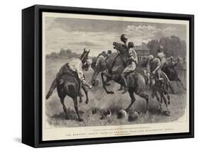 The Earthen Chatti Race at the Baghi Polo-Club Race-Meeting, Bengal-John Charlton-Framed Stretched Canvas