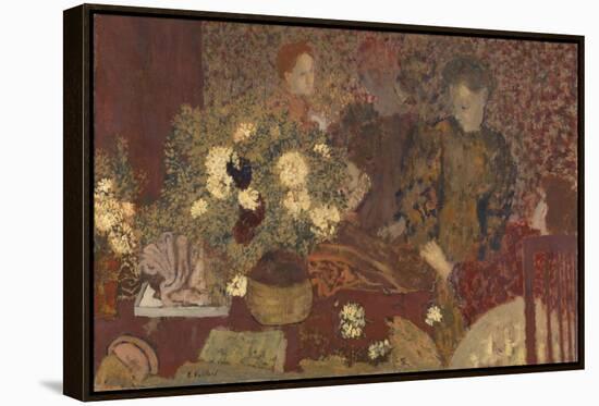 The Earthenware Pot, 1895-Édouard Vuillard-Framed Stretched Canvas