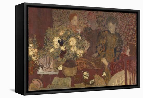 The Earthenware Pot, 1895-Édouard Vuillard-Framed Stretched Canvas