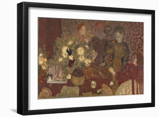 The Earthenware Pot, 1895-Édouard Vuillard-Framed Premium Giclee Print