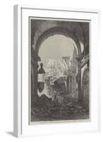 The Earthquake at Arequipa, Peru, Ruins of the Church of St Domingo-Samuel Read-Framed Giclee Print