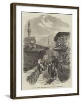 The Earthquake at Constantinople-James Robertson-Framed Giclee Print