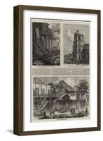 The Earthquake at Manilla-null-Framed Giclee Print