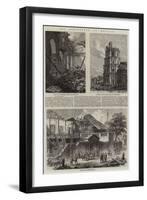 The Earthquake at Manilla-null-Framed Giclee Print