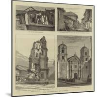 The Earthquake at Manilla-null-Mounted Giclee Print