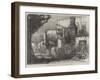 The Earthquake at Mitylene, Greek Archipelago, Ruins of a Street-null-Framed Giclee Print