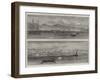 The Earthquake at Mitylene, in the Greek Archipelago-null-Framed Giclee Print