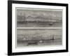 The Earthquake at Mitylene, in the Greek Archipelago-null-Framed Giclee Print