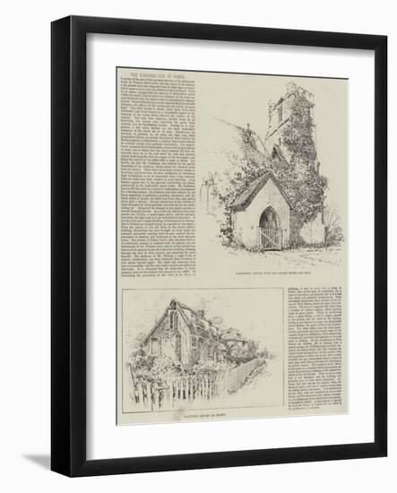 The Earthquake in Essex-null-Framed Giclee Print