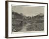 The Earthquake in Japan, Houses Destroyed in Gifu-null-Framed Giclee Print