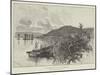 The Earthquake in Japan, Otsu, Lake Biwa-Alfred East-Mounted Giclee Print