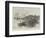 The Earthquake in Japan, Otsu, Lake Biwa-Alfred East-Framed Giclee Print