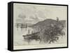 The Earthquake in Japan, Otsu, Lake Biwa-Alfred East-Framed Stretched Canvas