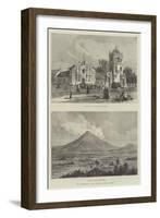 The Earthquake in San Salvador, Central America-Warry-Framed Giclee Print