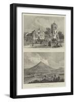 The Earthquake in San Salvador, Central America-Warry-Framed Giclee Print