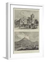 The Earthquake in San Salvador, Central America-Warry-Framed Giclee Print