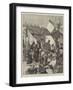 The Earthquake in Spain, People of Granada Taking Shelter in Wooden Huts and Tents-William Heysham Overend-Framed Giclee Print