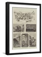 The Earthquake in Spain-null-Framed Giclee Print