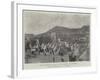 The Earthquake in Zante, Encampment of Sufferers-null-Framed Giclee Print