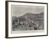 The Earthquake in Zante, Encampment of Sufferers-null-Framed Giclee Print