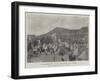 The Earthquake in Zante, Encampment of Sufferers-null-Framed Giclee Print