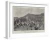 The Earthquake in Zante, Encampment of Sufferers-null-Framed Giclee Print