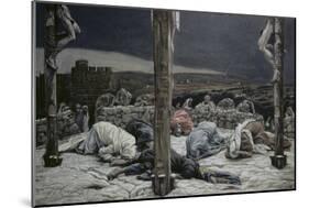 The Earthquake-James Tissot-Mounted Giclee Print