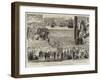 The Earthquakes in Asia Minor, Sketches in the Villages Destroyed-null-Framed Giclee Print