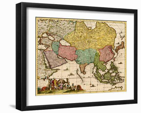 The East, 17th Century-Science Source-Framed Giclee Print