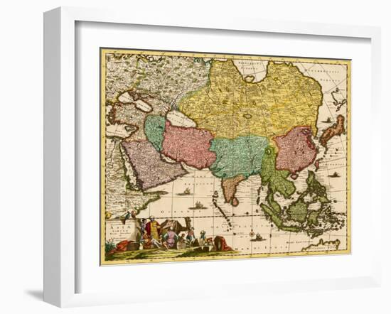 The East, 17th Century-Science Source-Framed Giclee Print