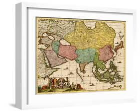 The East, 17th Century-Science Source-Framed Giclee Print