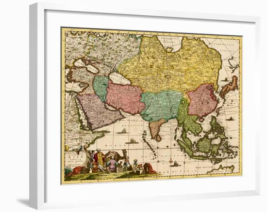 The East, 17th Century-Science Source-Framed Giclee Print