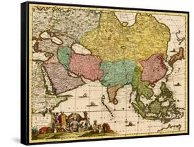 The East, 17th Century-Science Source-Framed Stretched Canvas