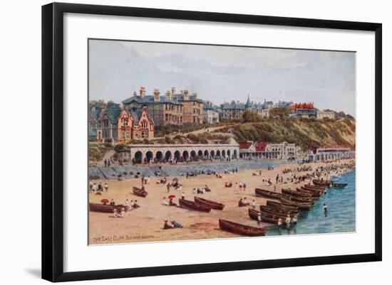 The East Cliff, Bournemouth-Alfred Robert Quinton-Framed Giclee Print