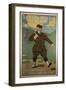 'The East Coast, Ideal for Golfing', Great Eastern Railway poster, early 1920s-John Hassall-Framed Giclee Print