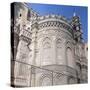 The East Façade of Palermo Cathedral, 12th Century-Walter Ophamil-Stretched Canvas