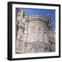 The East Façade of Palermo Cathedral, 12th Century-Walter Ophamil-Framed Photographic Print