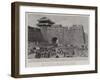 The East Gate of the Sacred City of Moukden-Charles Joseph Staniland-Framed Giclee Print