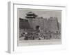 The East Gate of the Sacred City of Moukden-Charles Joseph Staniland-Framed Giclee Print