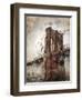 The East River Bridge-Alexys Henry-Framed Giclee Print