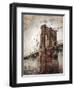 The East River Bridge-Alexys Henry-Framed Giclee Print