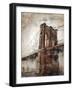 The East River Bridge-Alexys Henry-Framed Giclee Print