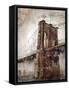 The East River Bridge-Alexys Henry-Framed Stretched Canvas