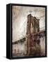 The East River Bridge-Alexys Henry-Framed Stretched Canvas